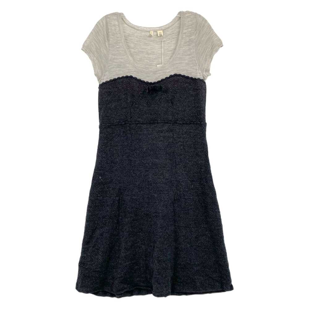 Moth Gray Knit Mini Dress | Women’s Size L
